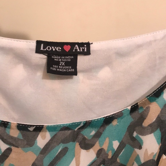 Long sleeve camo print dress - Picture 2 of 4